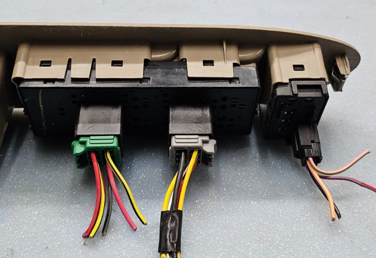 🔥05-07 Ford Five Hundred Left Driver Master Power Door Window Switch TAN OEM