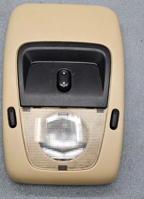 🔥02-05 Explorer Mountaineer Overhead Console Dome Map Light Storage Sunroof Tan