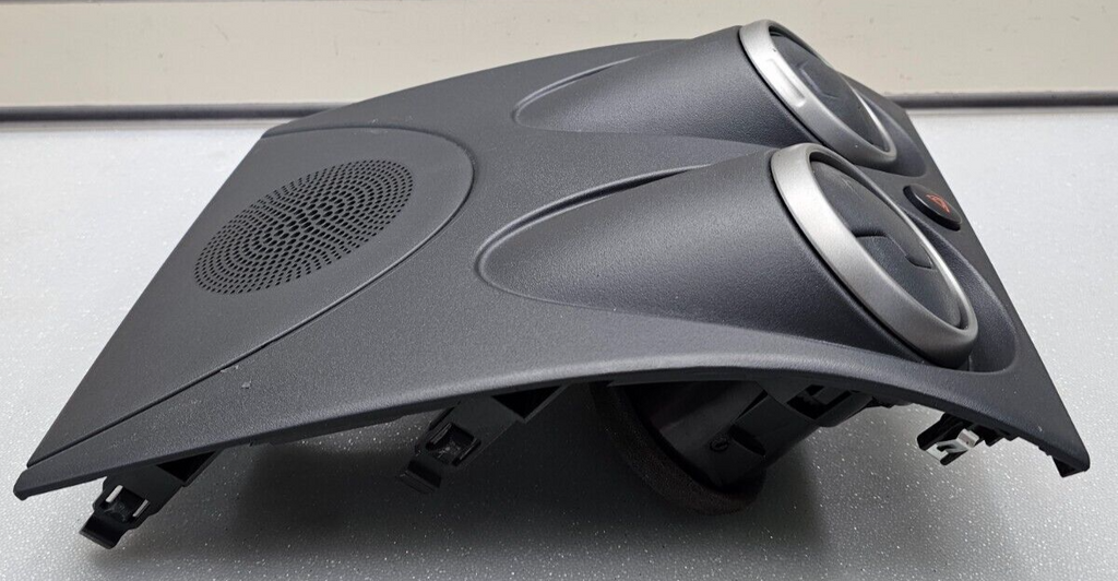 08-15 Nissan Rogue Center Dash Radio Bezel Panel Trim Air Vent Speaker Black OEM