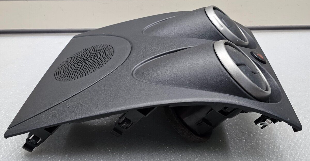 08-15 Nissan Rogue Center Dash Radio Bezel Panel Trim Air Vent Speaker Black OEM