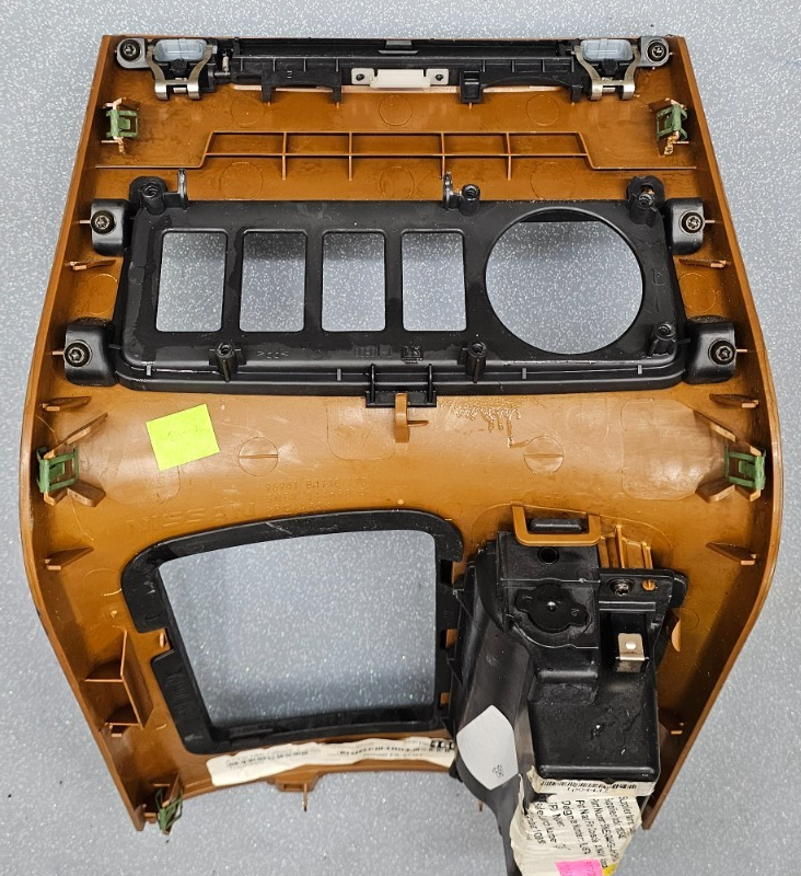 🔥05-12 NISSAN PATHFINDER CENTER CONSOLE SHIFTER SHIFT STORAGE BEZEL TRIM Wood