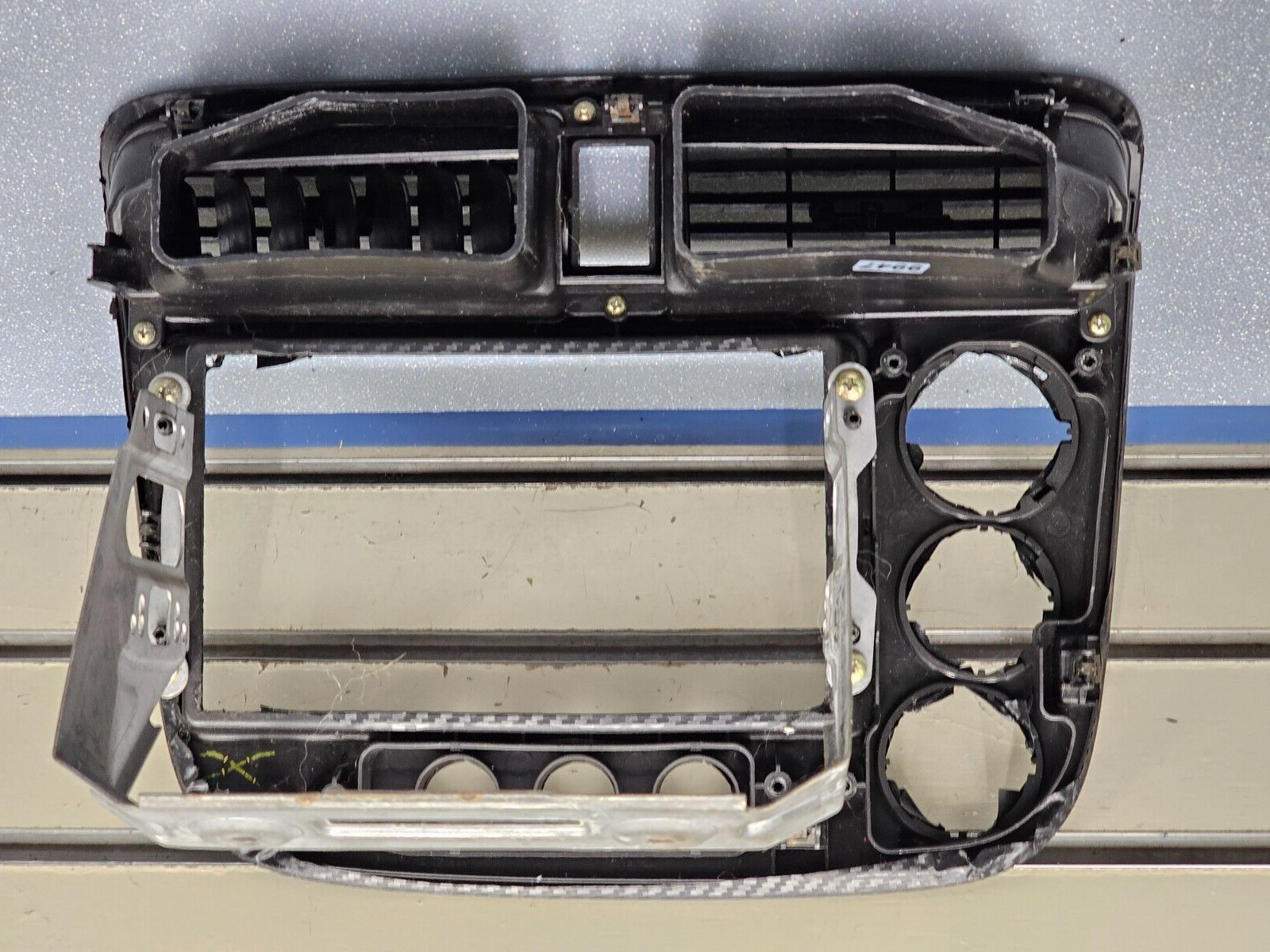 🔥01-05 HONDA CIVIC DASH AM FM RADIO DISPLAY BEZEL CLIMATE CONTROL ASSEMBLY OEM