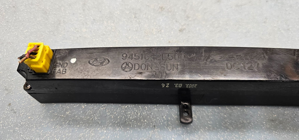 🔥04-06 Hyundai Tucson Dash Digital Clock Assembly Time Display Black OEM