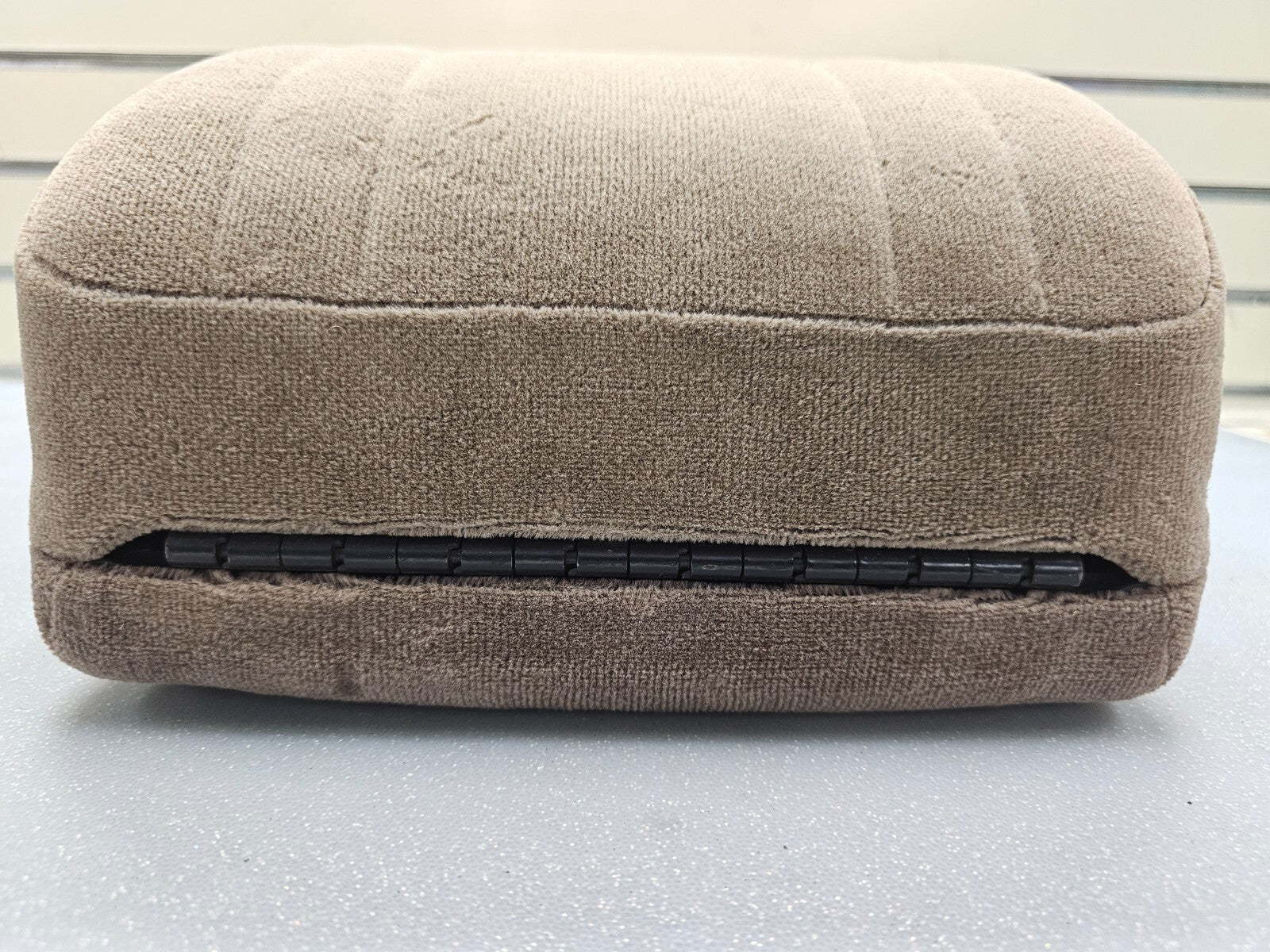 97-03 Ford F150 Center Console JUMPSEAT Armrest Cloth/Leather Cup holder TAN JS6