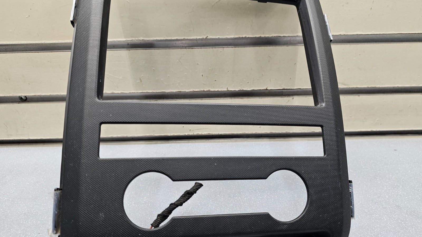 🔥09-12 FORD F150 Dash AM FM Radio Stereo Audio Climate Bezel Trim Panel Black