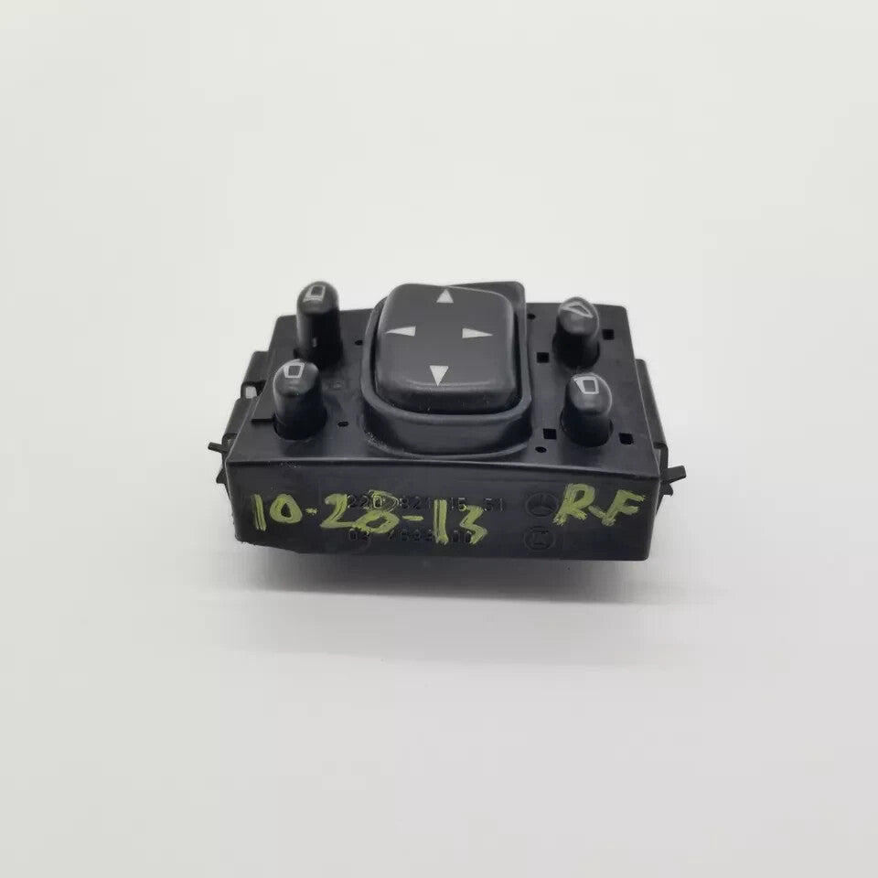 🔥00-06 Mercedes-Benz W220 S500 S430 Front Left Side View Mirror Control Switch
