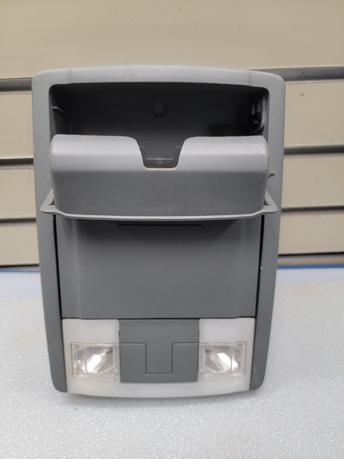 🔥09-14 Ford F150 Expedition Overhead Console Dome Map Light Storage Gray OEM