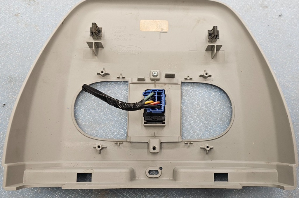 🔥04-08 Ford F150 Overhead Console Center Dome Map Light Storage Roof Rail Gray