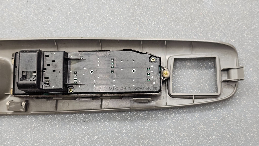 02-06 Camry Sienna Front Left Driver Master Power Window Switch Assembly LT Tan