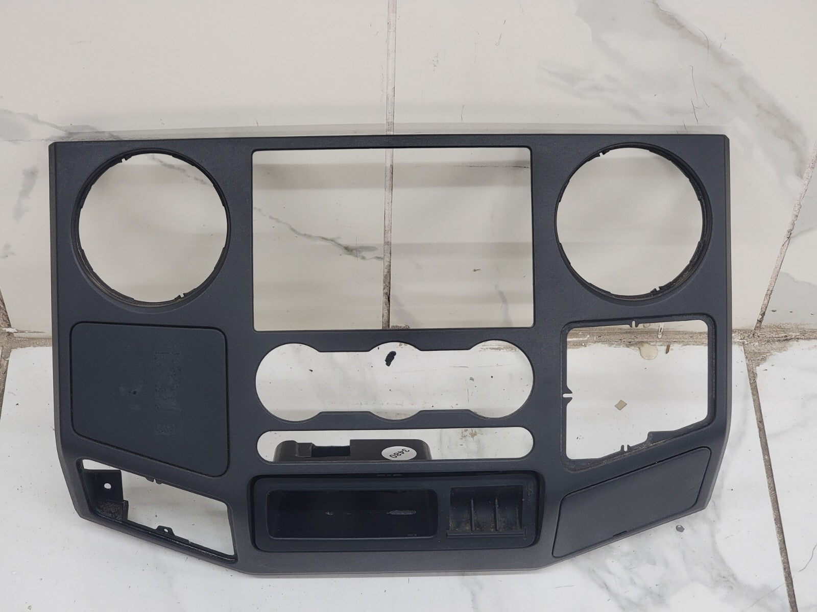 🔥2008-2010 Ford F-250 F-350 Super Duty Radio Dash Bezel Black OEM
