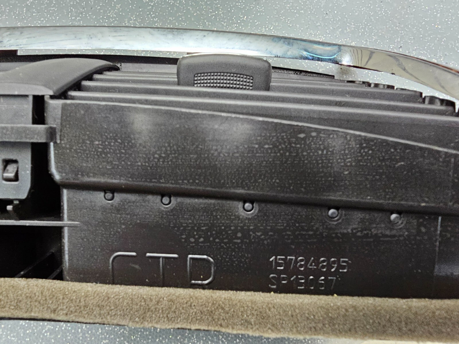 🔥2008 - 2012 Chevrolet Malibu Center Dash Double Air Vent BEZEL WOODGRAIN