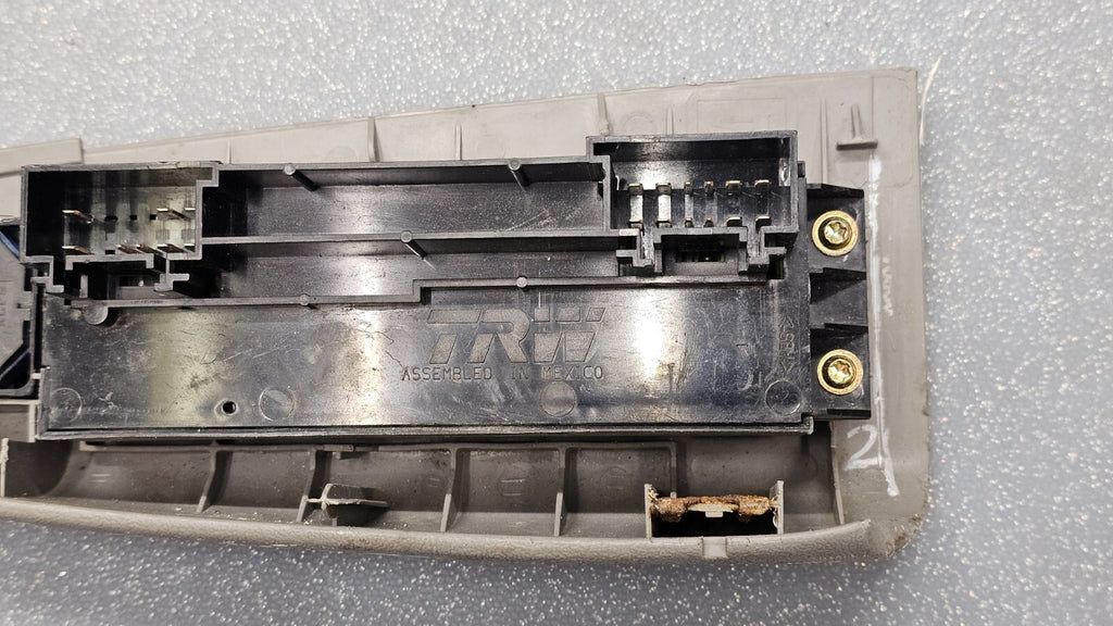 🔥99-02Tahoe Suburban Yukon Left Driver Master Power Window Switch Assembly Gray