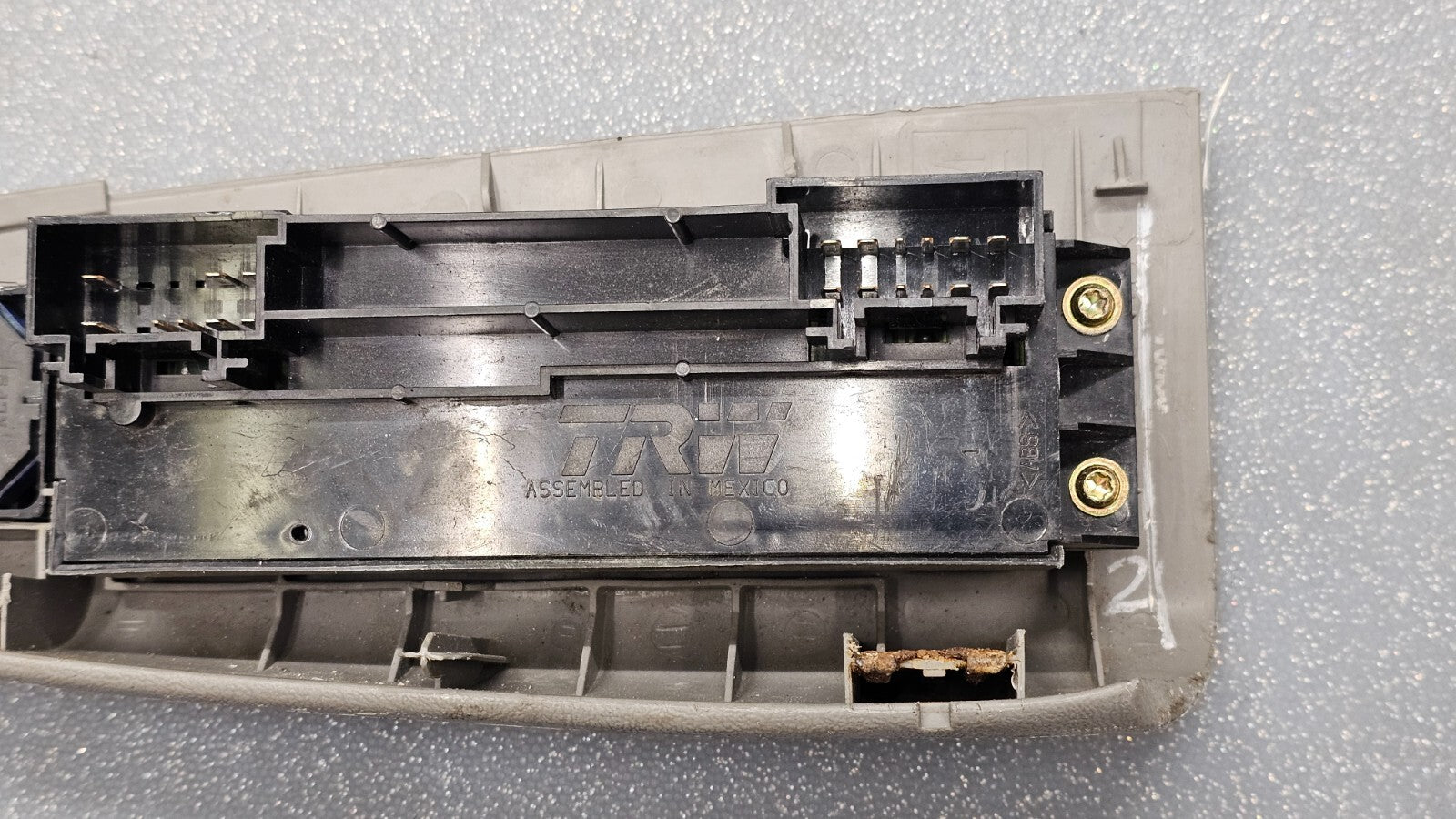 🔥99-02Tahoe Suburban Yukon Left Driver Master Power Window Switch Assembly Gray
