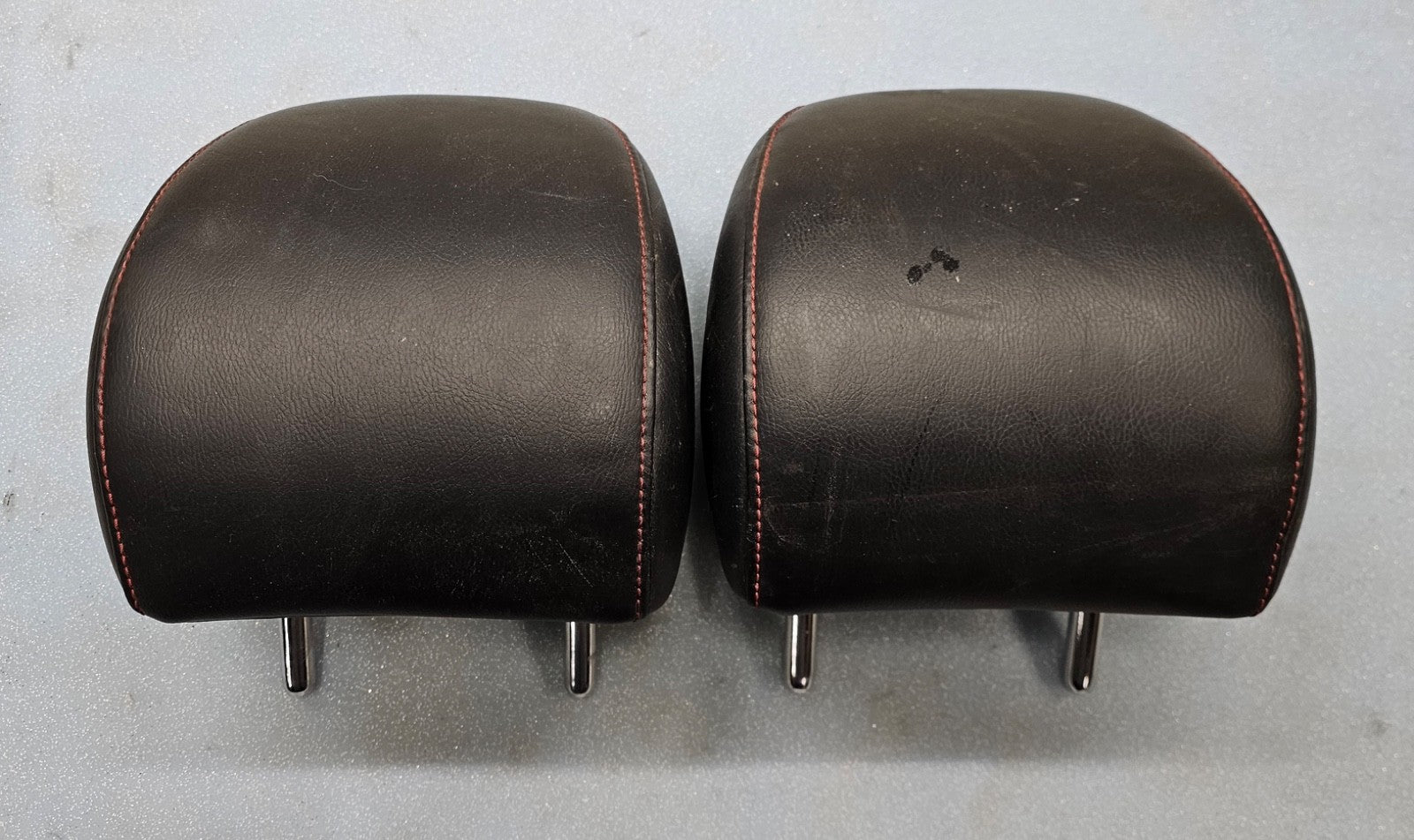 🔥11-14 Nissan Juke SV Headrest Rear Seat Head Rests Set Pair LH RH Cloth Black