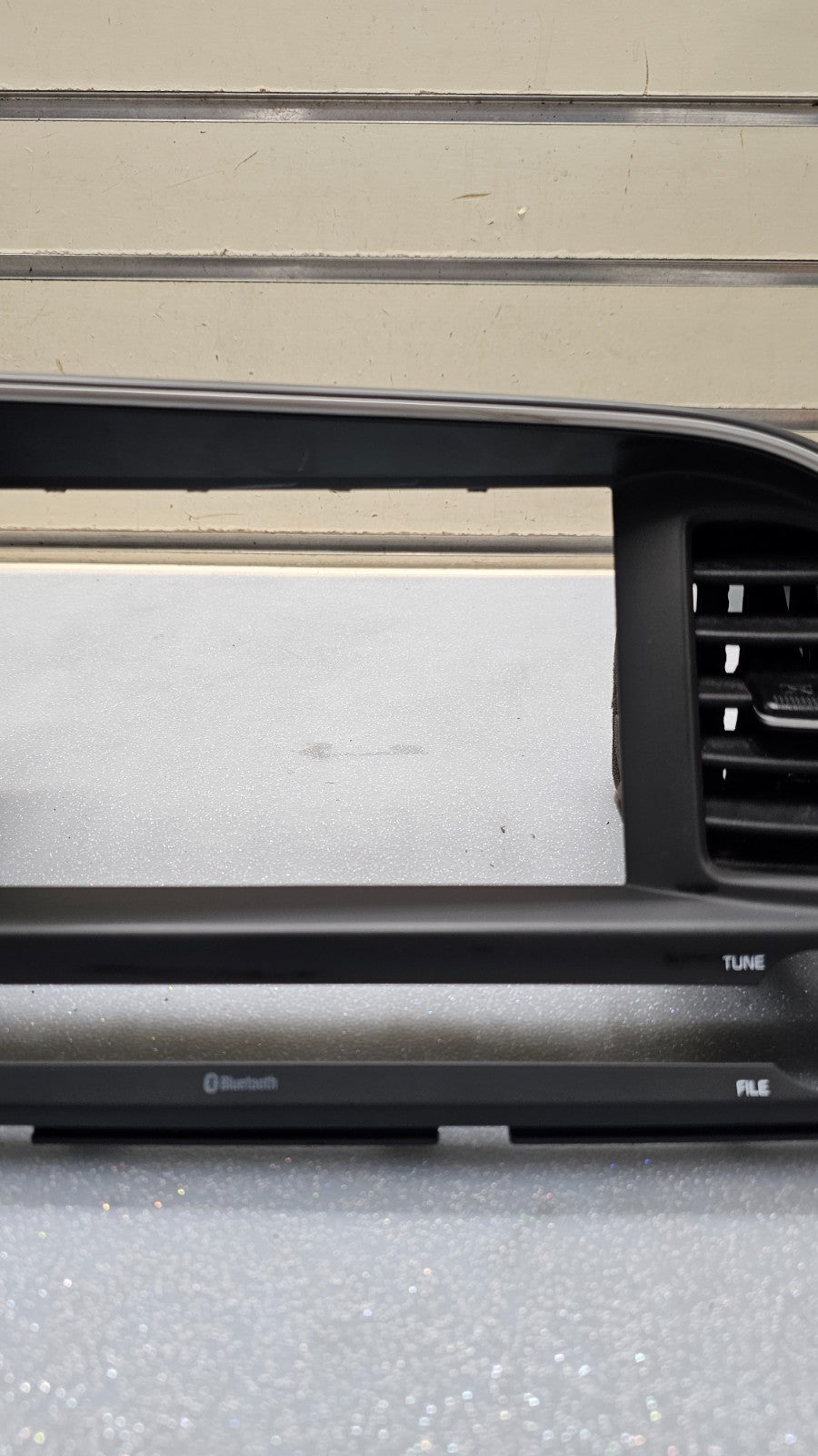 🔥17-20 Hyundai Elantra Dash Center Radio Screen Air Vent Vents Bezel Trim Black
