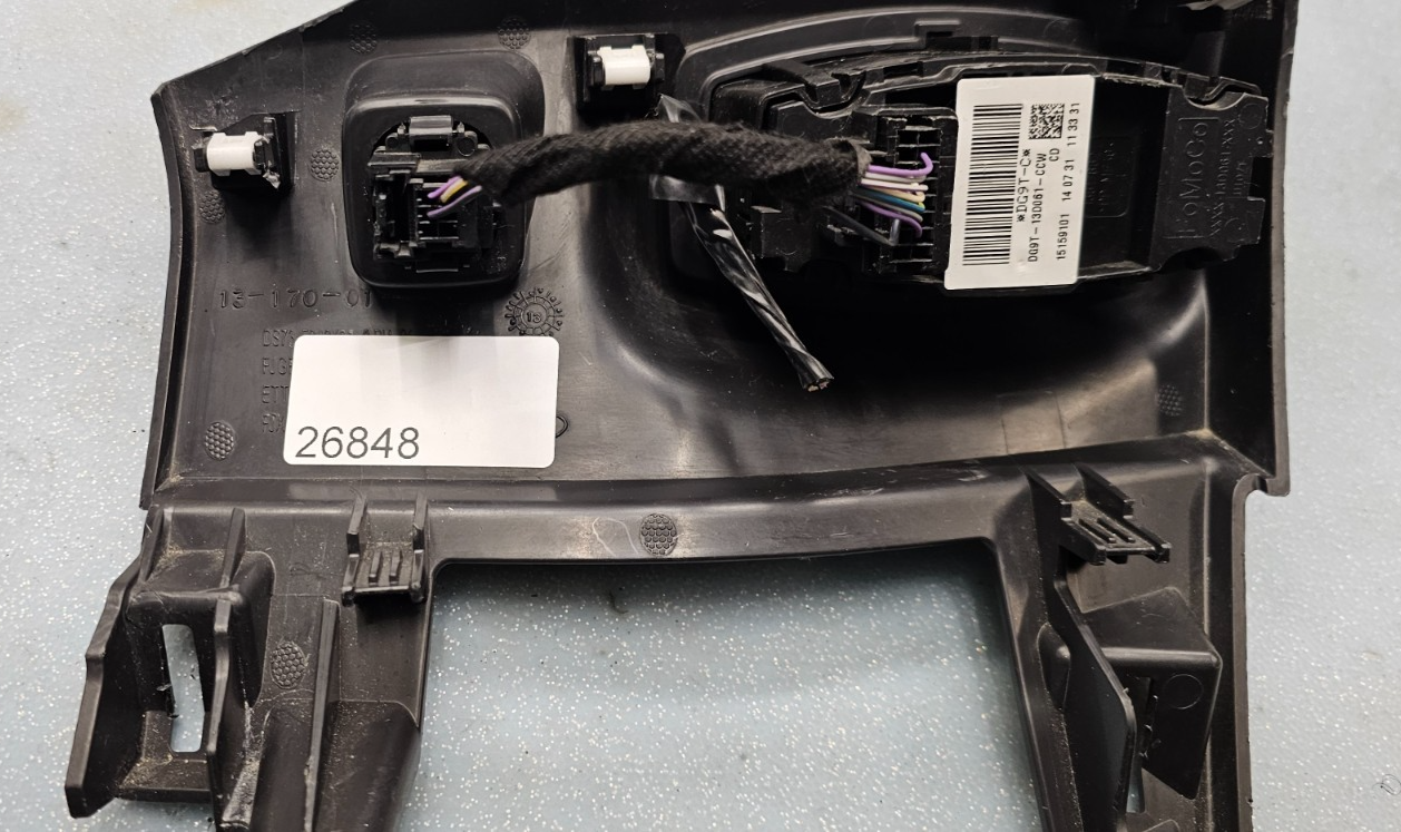 🔥13-23 Fusion Mustang Ranger Headlight Headlamp Trunk Lid Switch Control Black