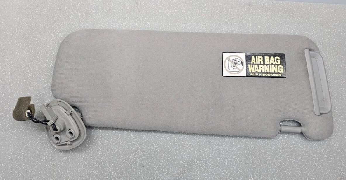 🔥2006-2010 Hyundai Sonata Sun Visor Driver Left Side Cloth Gray