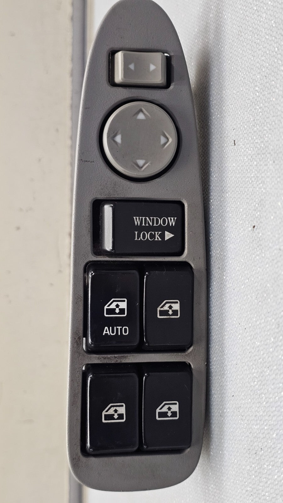 🔥02-07 Rendezvous Impala Left Driver Master Power Window Door Switch Lock Gray