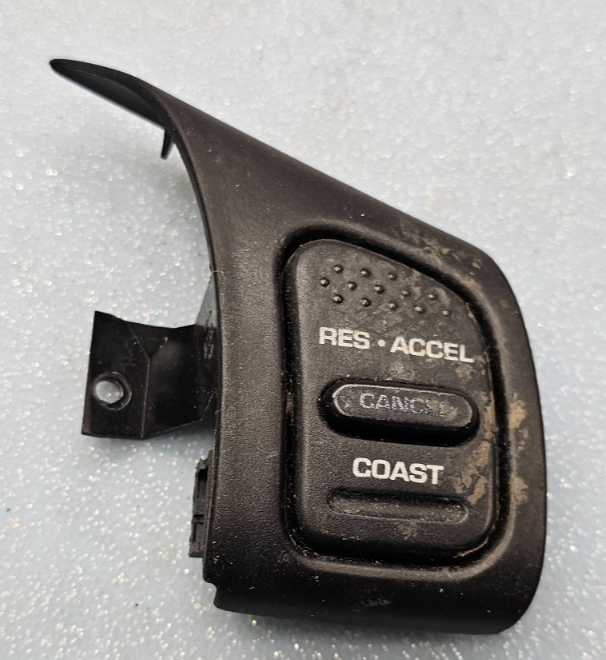 🔥99-04 GRAND CHEROKEE CRUISE LEFT STEERING WHEEL CONTROL PUSH BUTTON BLACK