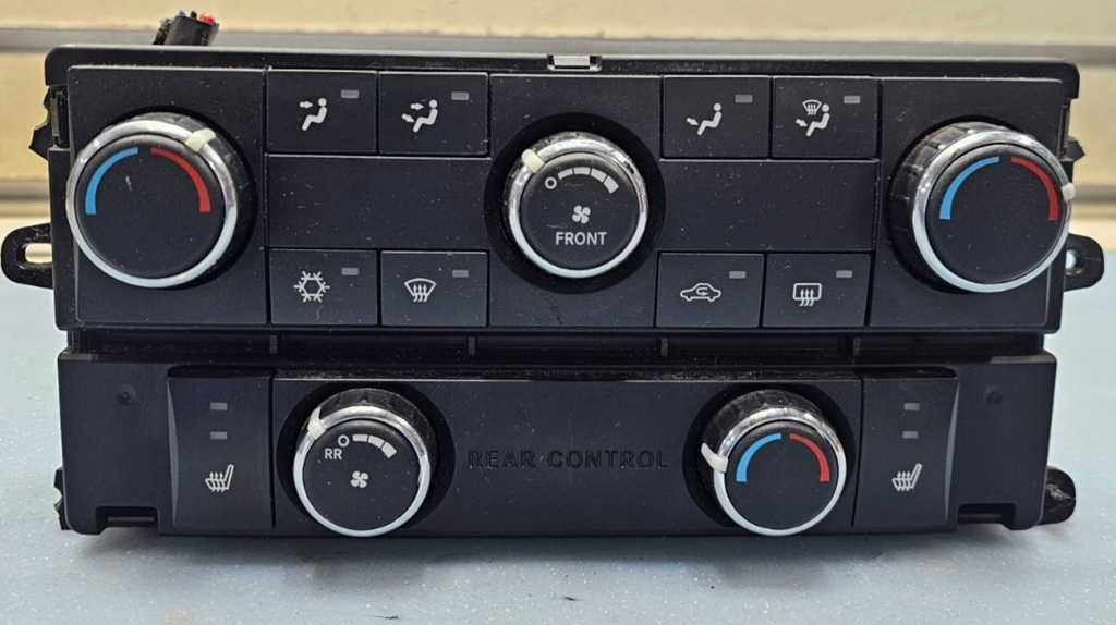 🔥08-10 Grand Caravan Town Country Climate Control Rear HVAC Heater Dash Black