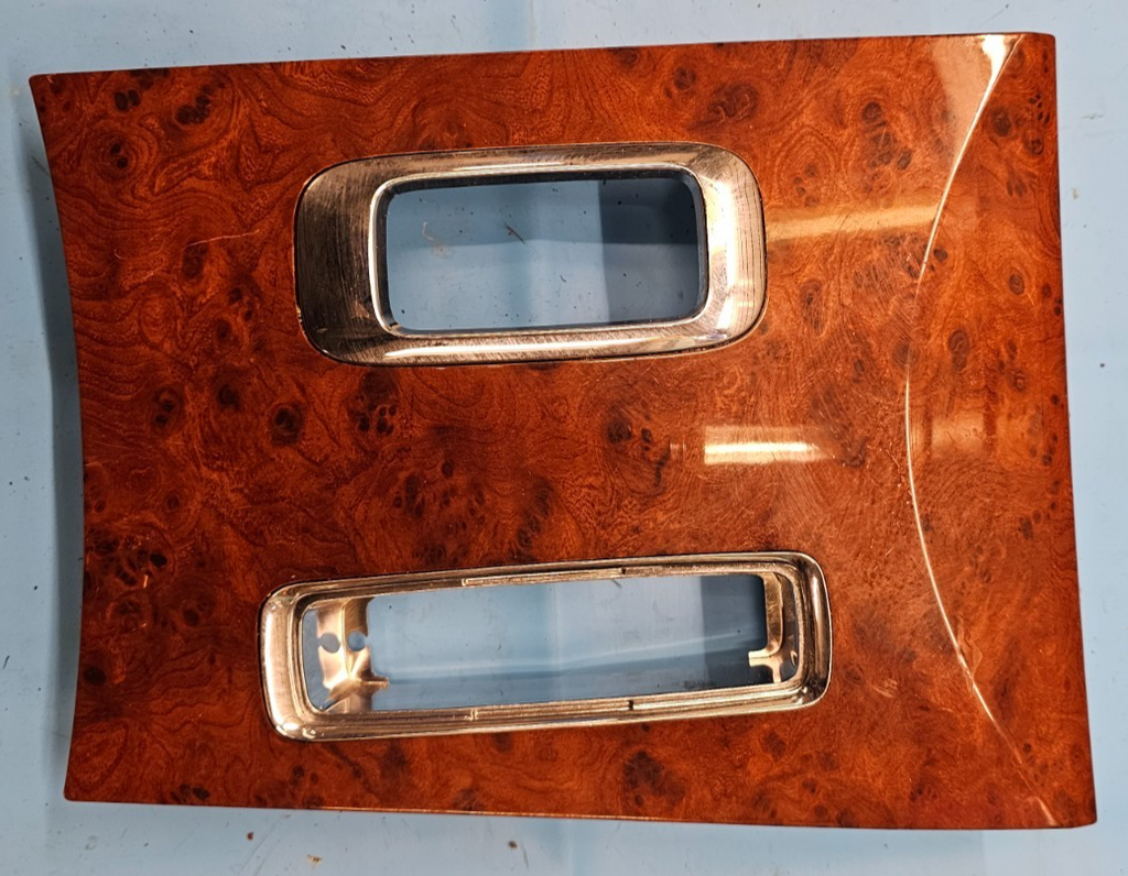 🔥11-14 Dodge Charger Chrysler 300 Center Console Gear Shift Bezel Wood Grain