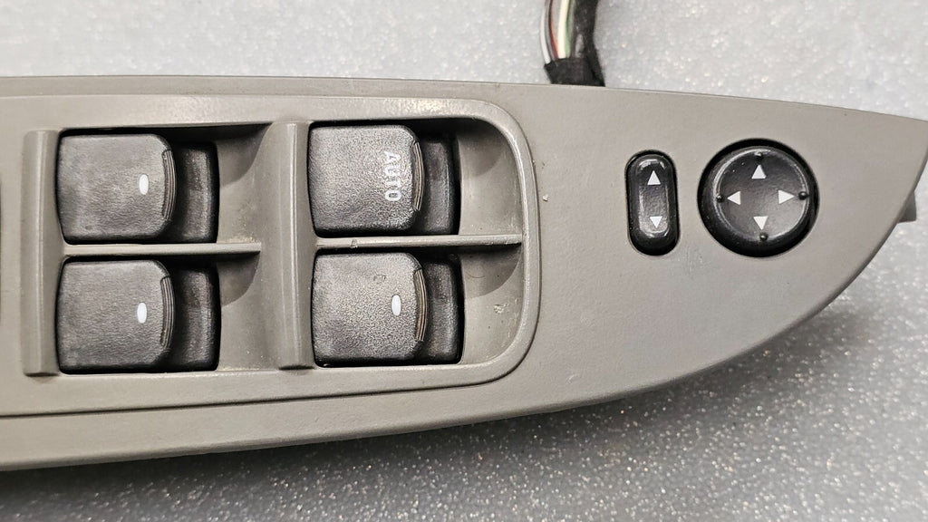 🔥10-12 Chevy Malibu Left Driver Master Power Window Mirror Switch Assembly Gray
