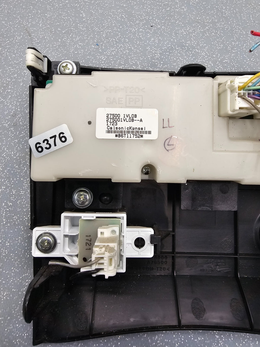 🔥08-15 NISSAN ROGUE DASH AC A/C HVAC HEATER CLIMATE TEMPERATURE CONTROL PANEL