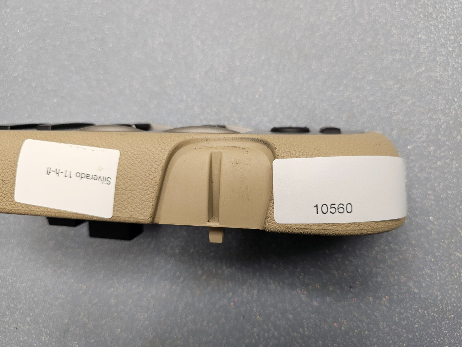 🔥07-10 SILVERADO SIERRA MASTER LEFT DRIVER POWER WINDOW SWITCH TAN/GRAY WS47