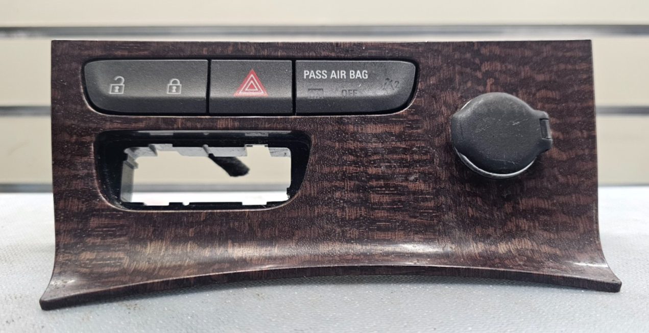 🔥13-16 Malibu Flasher Hazard Relay Switch Lock Traction Control Panel Wood
