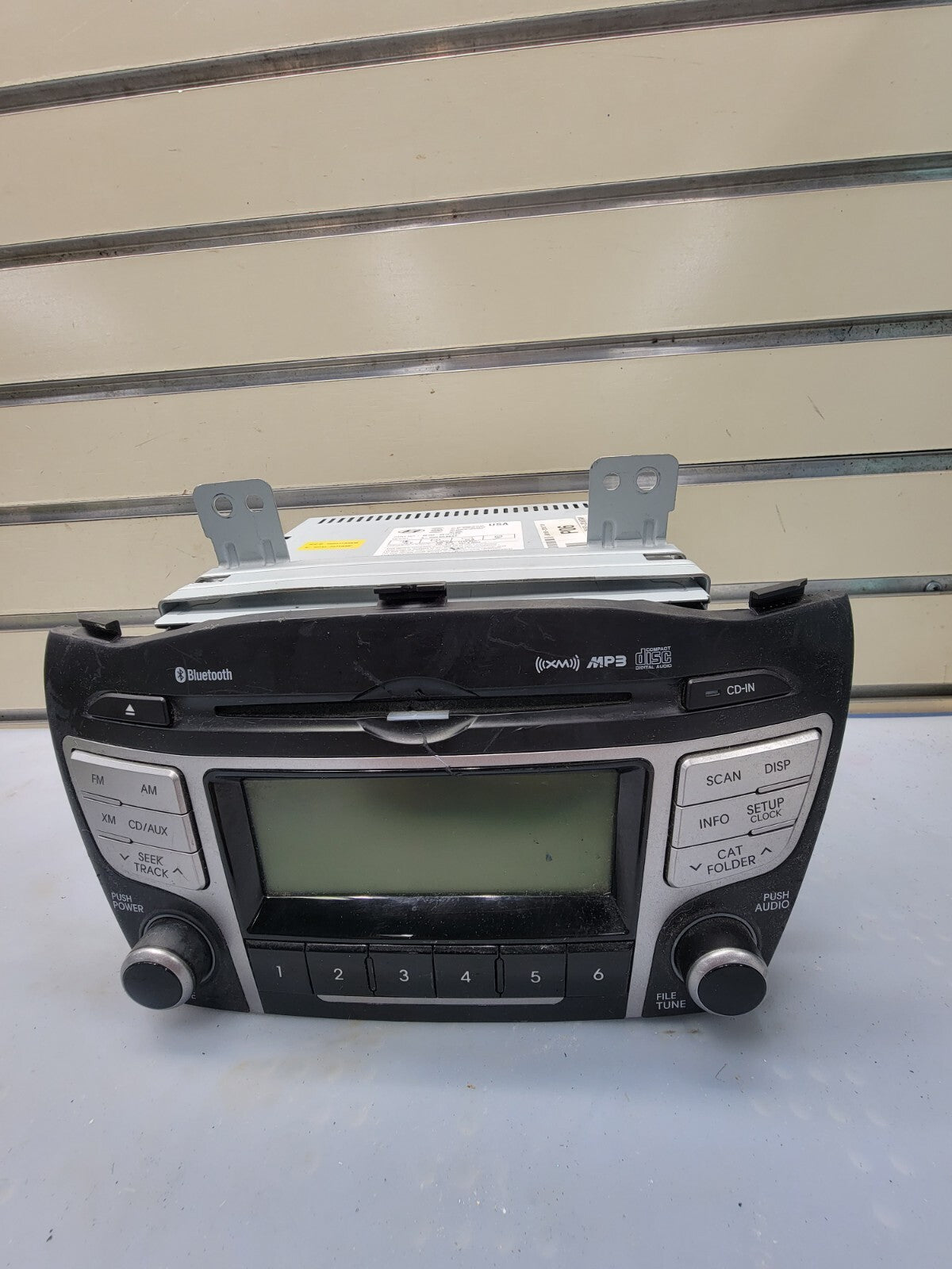 🔥10-13 Hyundai Tucson Bluetooth AM FM XM Radio Receiver Single Disc CD Player