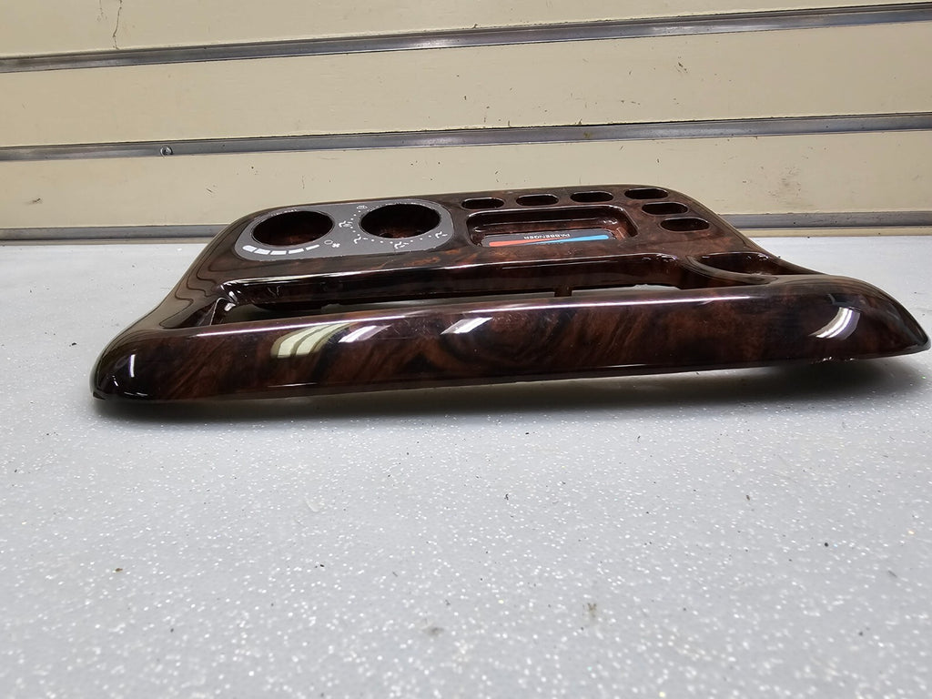 🔥96-00 Dodge Caravan Voyager A/C Heater Climate Temp Control Bezel WOODGRAIN