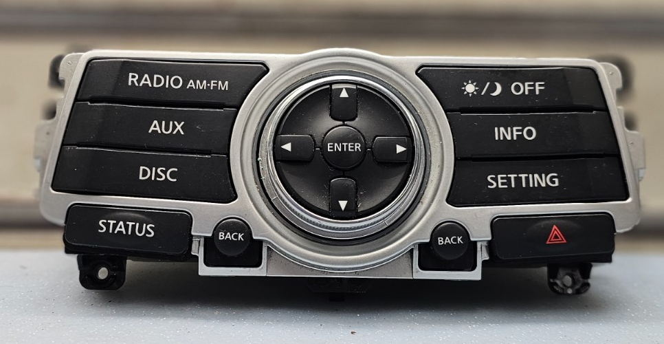 🔥08-13 Infiniti G37 EX35 G35 Dash AM FM Radio Stereo Navigation Control Black
