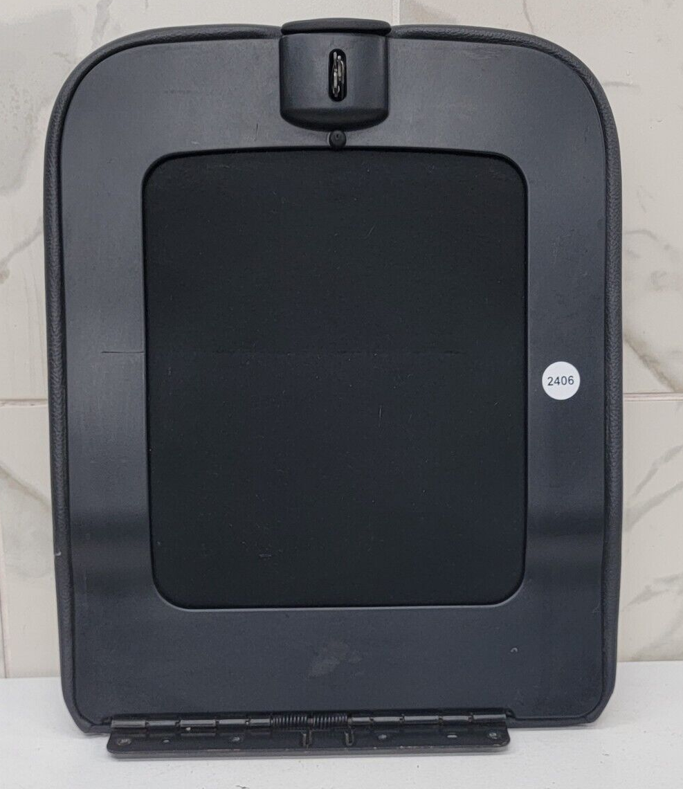 02-08 Dodge RAM Center Console Jump Seat ARMREST Cover Lid Leather Dark Gray JS7
