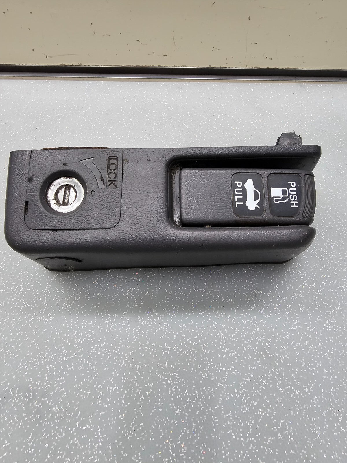 🔥98-02 Honda Accord Trunk Lid Gas Fuel Door Release Pull Lever Handle No Key