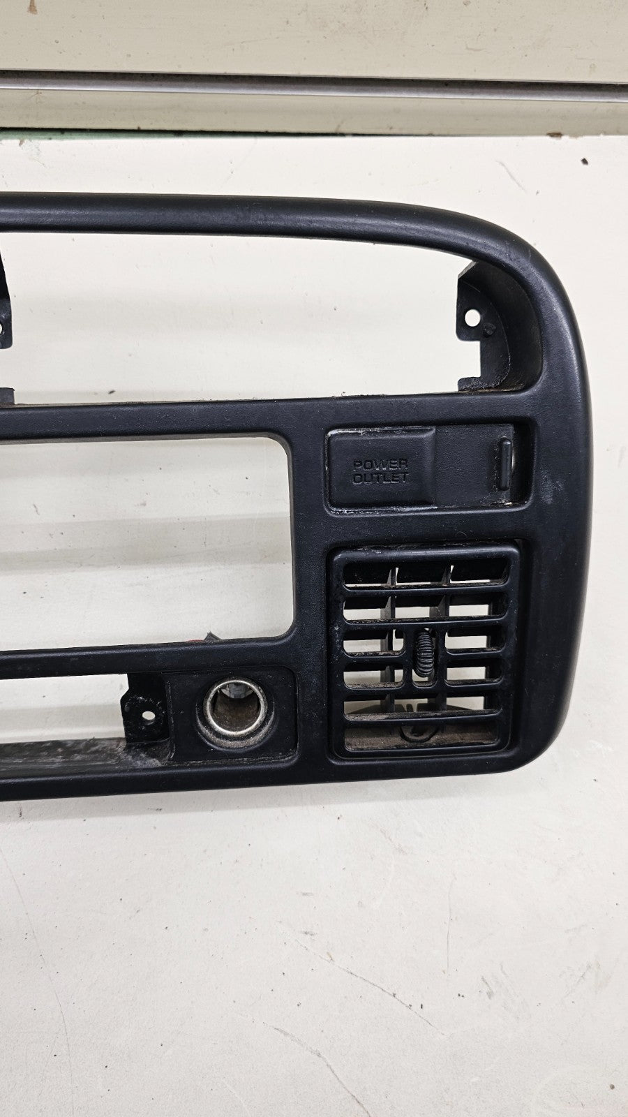 🔥94-97 Dodge Ram Dash Instrument Speedometer Cluster Trim Bezel Panel Black