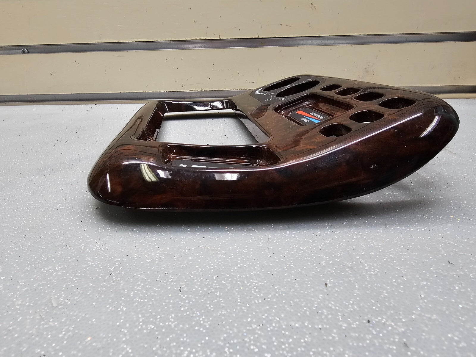 🔥96-00 Dodge Caravan Voyager A/C Heater Climate Temp Control Bezel WOODGRAIN