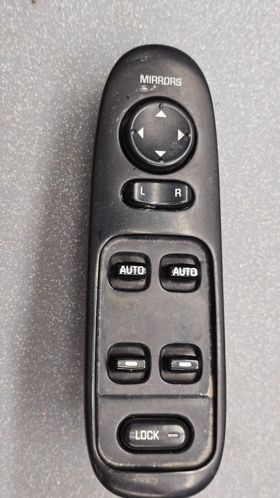 🔥00-05 Buick Lesabre Left Driver Master Power Window Switch Assembly Black OEM