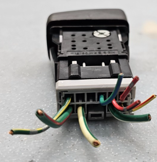🔥01-05 Civic Center Dash Hazard Switch Warning Light Emergency Flasher Assembly