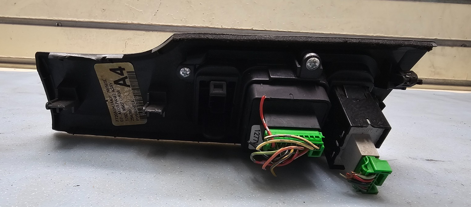 🔥05-10 Honda Odyssey Door Sun Roof Control Switch Sliding Slide Power Side Gray