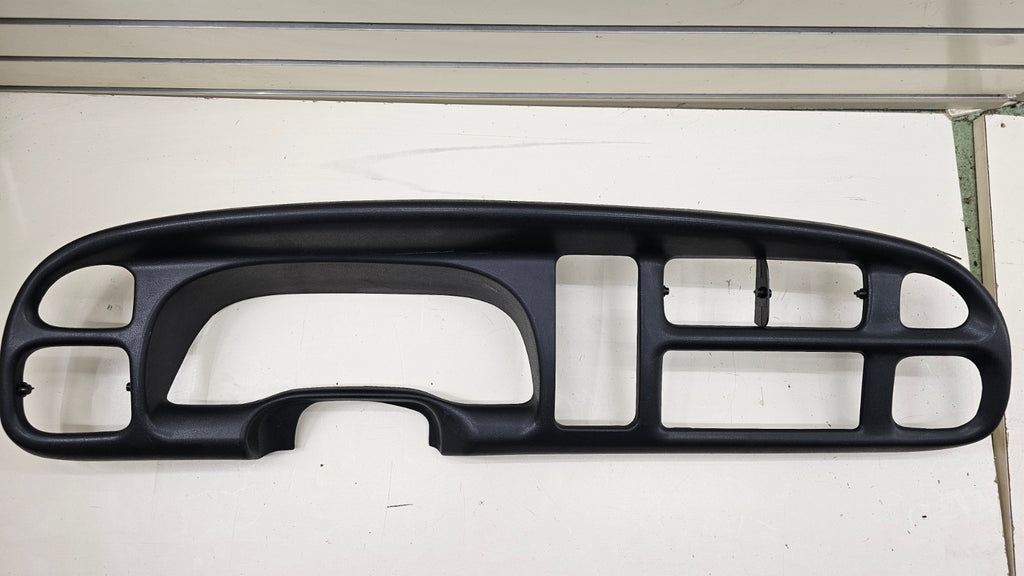 98-01 Dodge Ram 1500 2500 3500INSTRUMENT SURROUND COVER CAP CLUSTER BEZEL Black