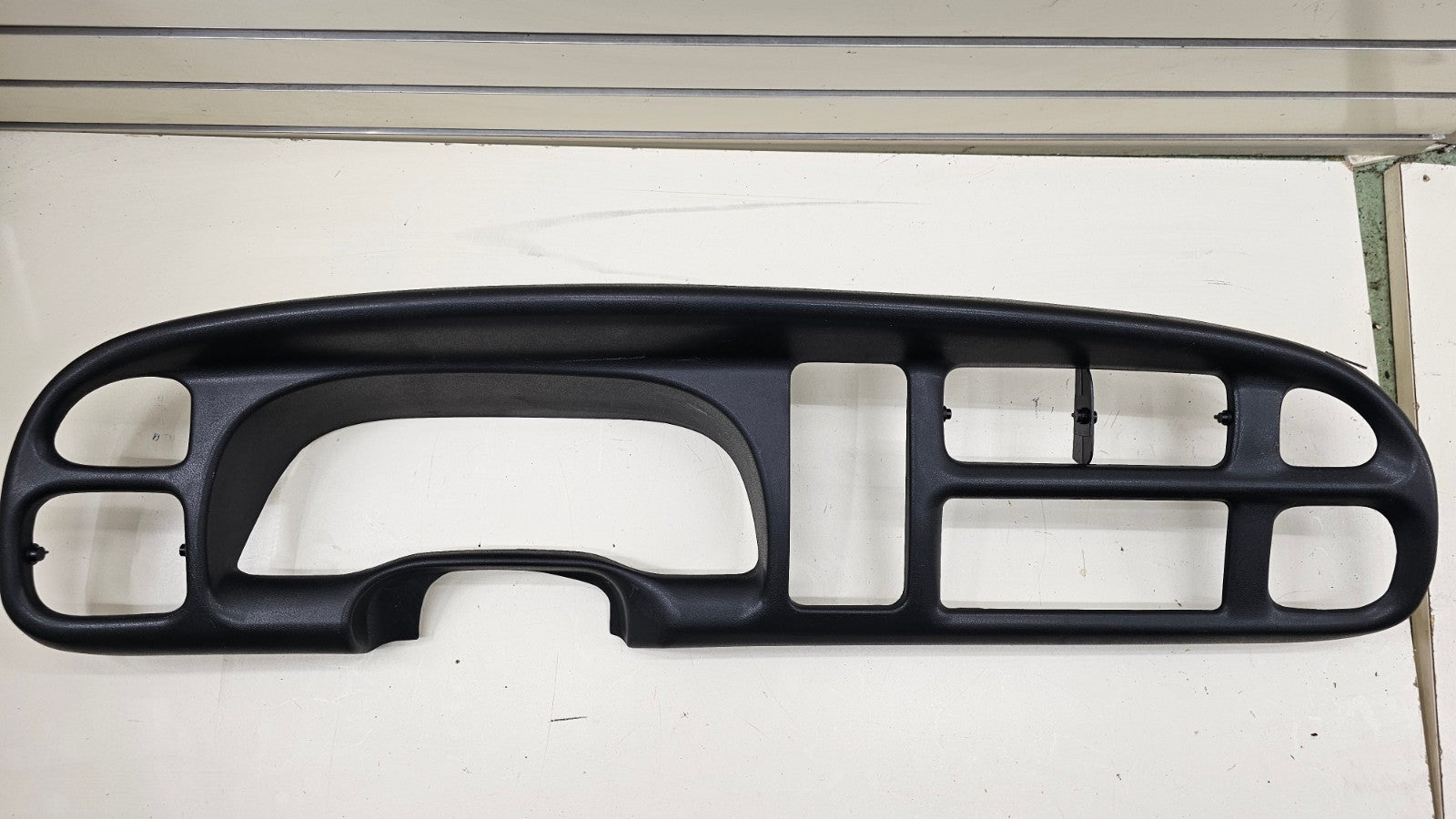 98-01 Dodge Ram 1500 2500 3500INSTRUMENT SURROUND COVER CAP CLUSTER BEZEL Black