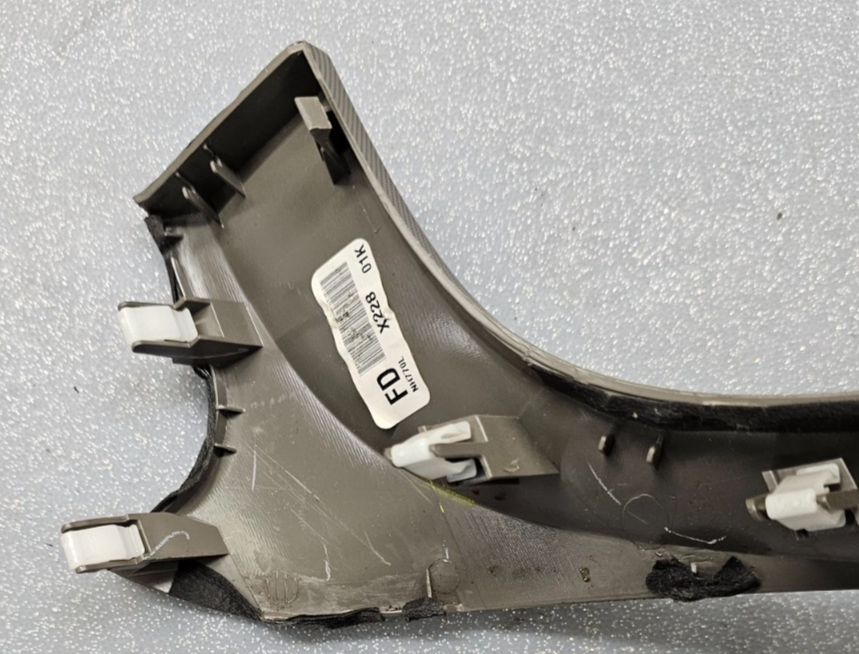 🔥09-14 Acura TL Center Console Left Driver Trim Molding Cover Panel Silver
