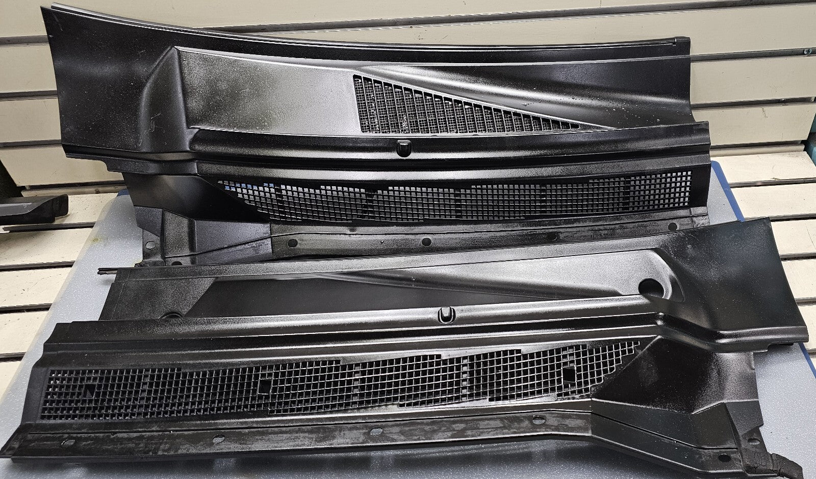 🔥2004-2010 Nissan Titan Armada Windshield Grille Cowl Top Left/Right Cover Set