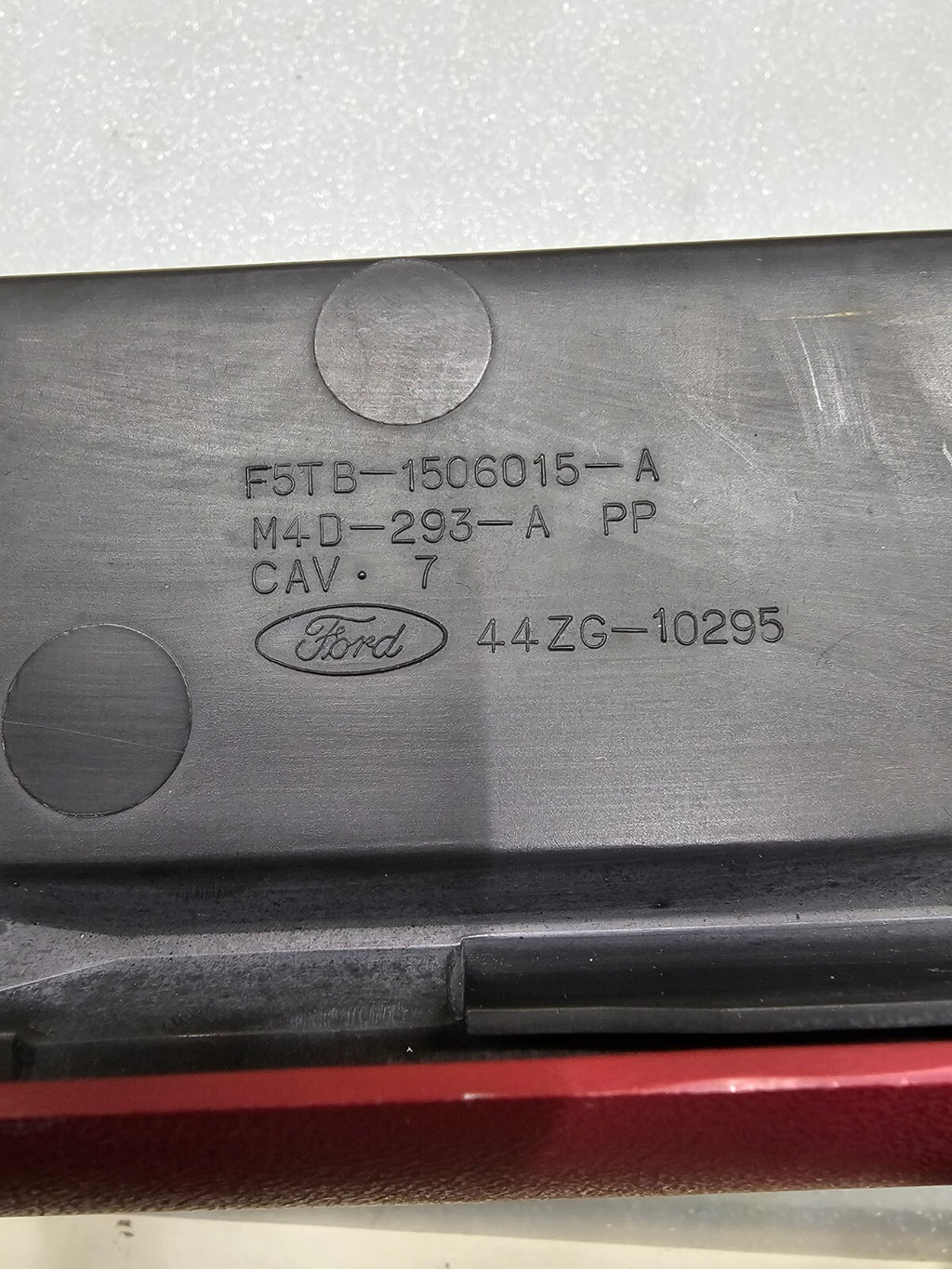 🔥1992-1996 ford F150 F250 F350 Bronco Dash Glove Box Glovebox Compartment RED