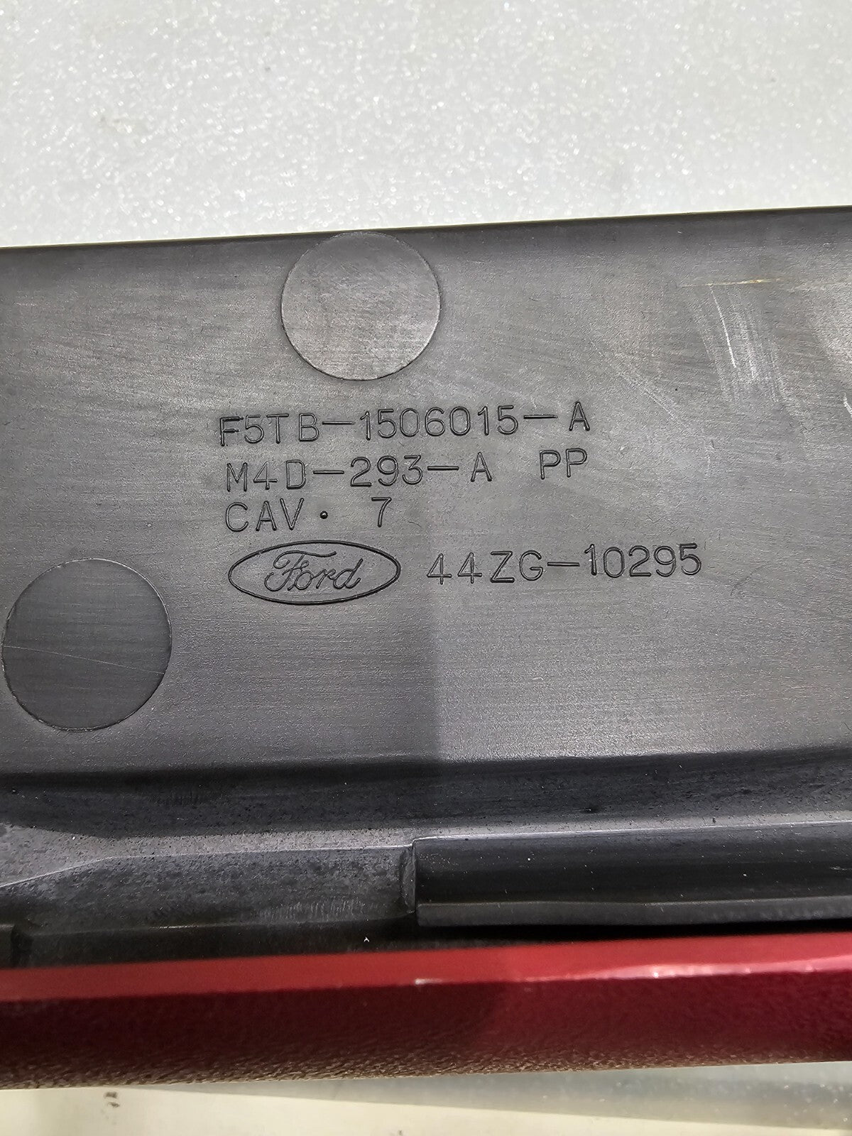 🔥1992-1996 ford F150 F250 F350 Bronco Dash Glove Box Glovebox Compartment RED