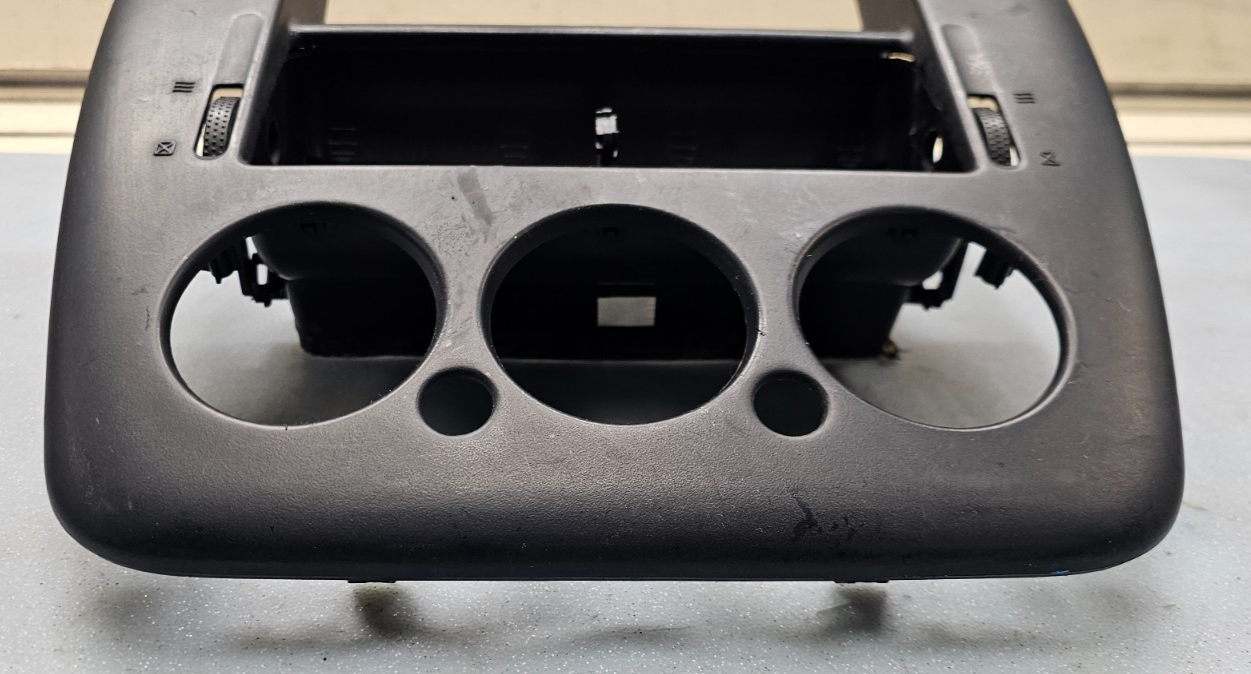 🔥02-05 FORD EXPLORER RADIO AUDIO CLIMATE TEMPERATURE CONTROL BEZEL SILVER