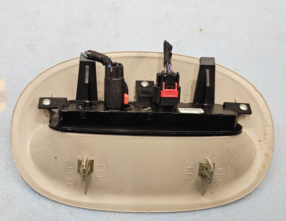 🔥01-07 Caravan Town Country Rear Roof Climate Control Panel Temp A/C Heater Tan
