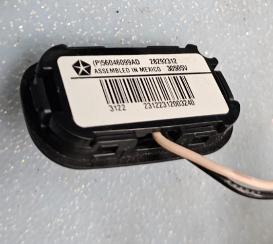 🔥11-24 DODGE DART STEERING WHEEL AUDIO RADIO CRUISE CONTROL SWITCH ASSY BLACK