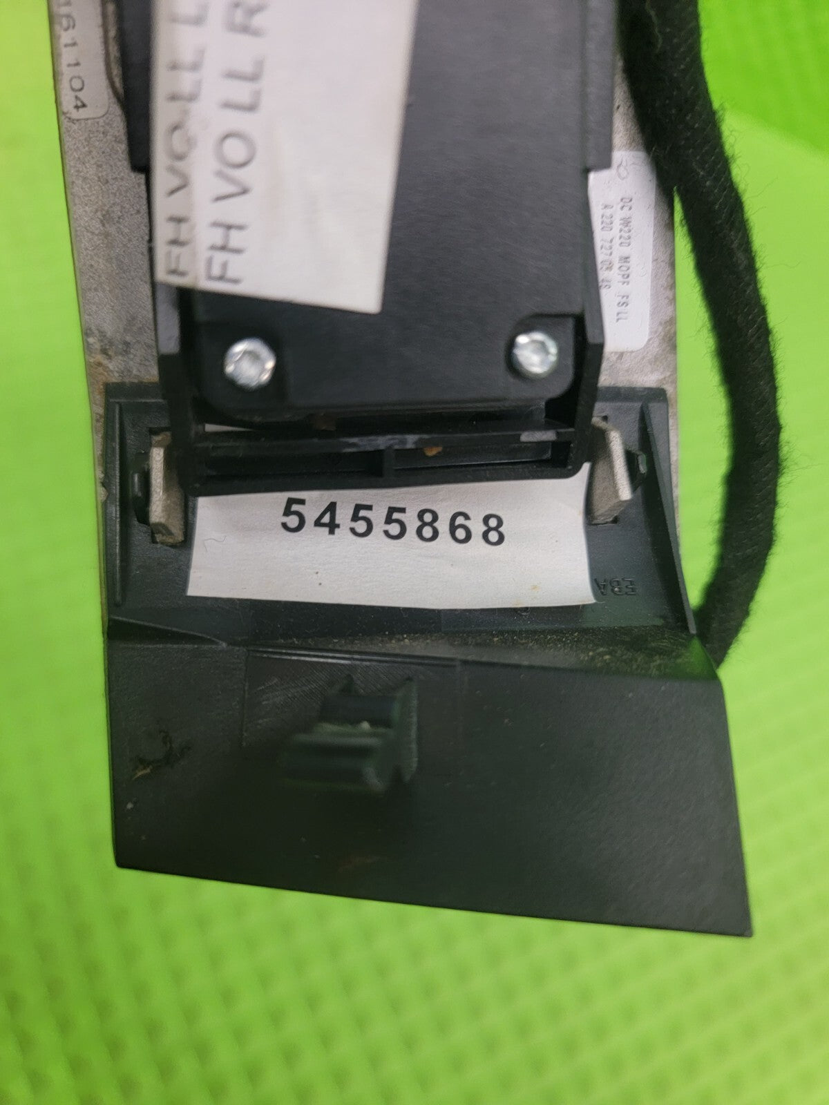00 - 02 MERCEDES S430 DRIVER LEFT SIDE MASTER POWER WINDOW SWITCH WOODGRAIN