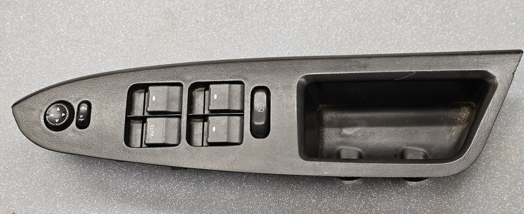 🔥06-08 CHEVY IMPALA LEFT DRIVER MASTER POWER WINDOW SWITCH BEZEL ASSEMBLY BLACK